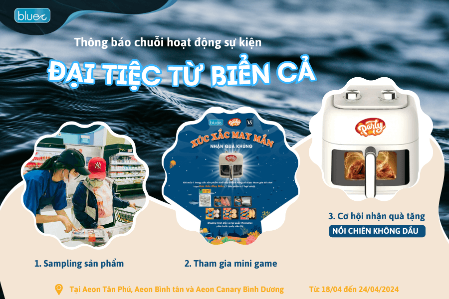 Sự kiện Blue tại Aeon Mall